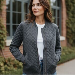 MARINE LAYER Women's Corbet Quilted Bomber Jaket